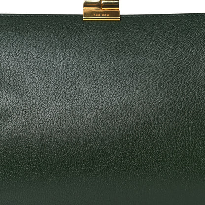 The Row Goatskin Amazon Clutch Seaweed Green 7 of 11