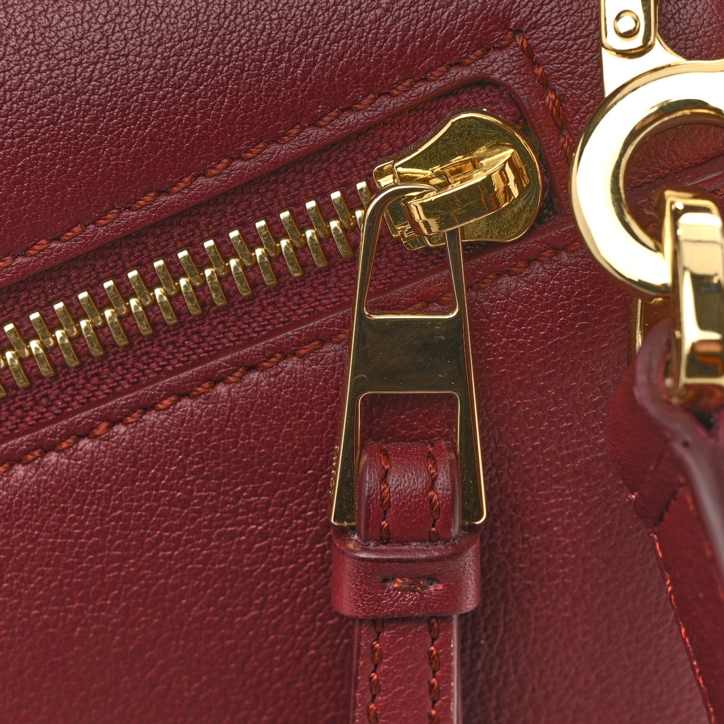 Calfskin Small Puzzle Bag Wild Berry
