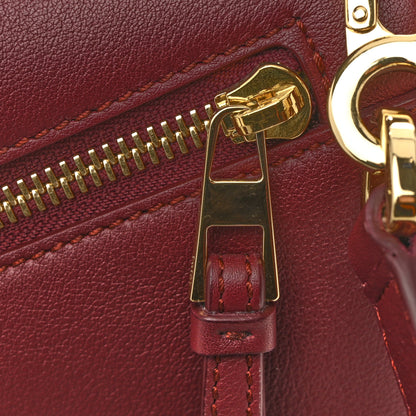 Loewe Calfskin Small Puzzle Bag Wild Berry 13 of 14