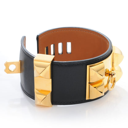 Hermes Chamonix Collier de Chien CDC Bracelet Black Small 4 of 7
