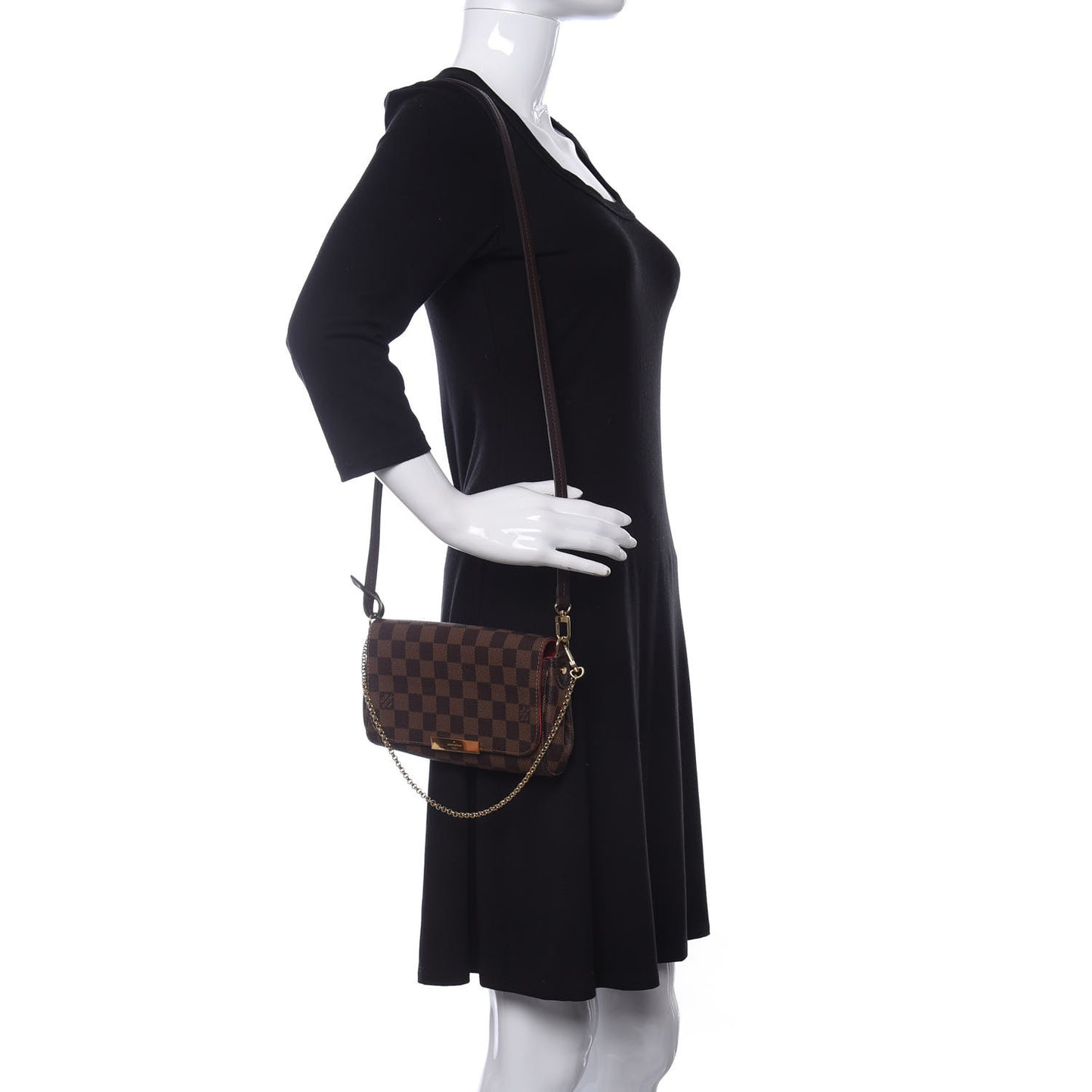 Damier Ebene Favorite PM