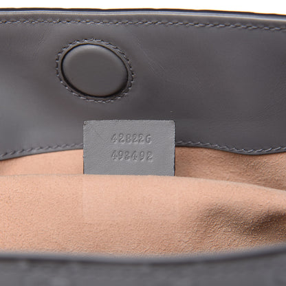 Gucci Guccissima Linea A Foldover Tote Storm Grey 7 of 9