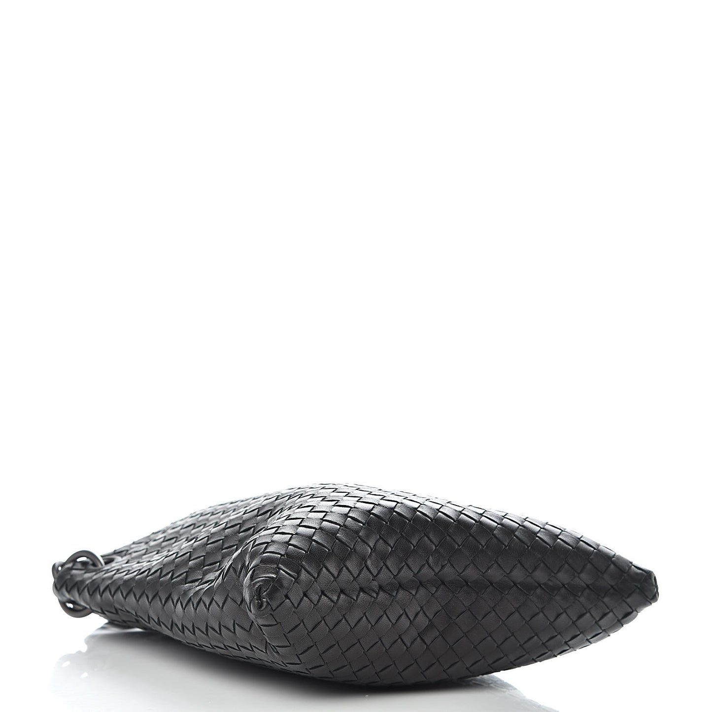 Nappa Intrecciato VN Crossbody Messenger Bag Black