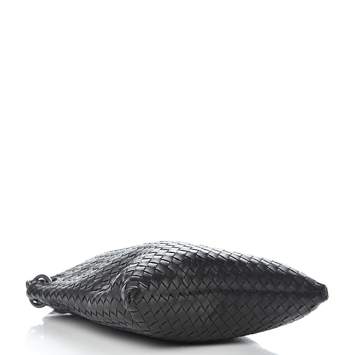 Bottega Veneta Nappa Intrecciato VN Crossbody Messenger Bag Black 4 of 12