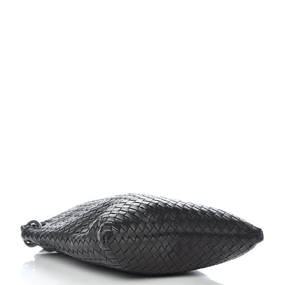 Bottega Veneta Nappa Intrecciato VN Crossbody Messenger Bag Black 4 of 12