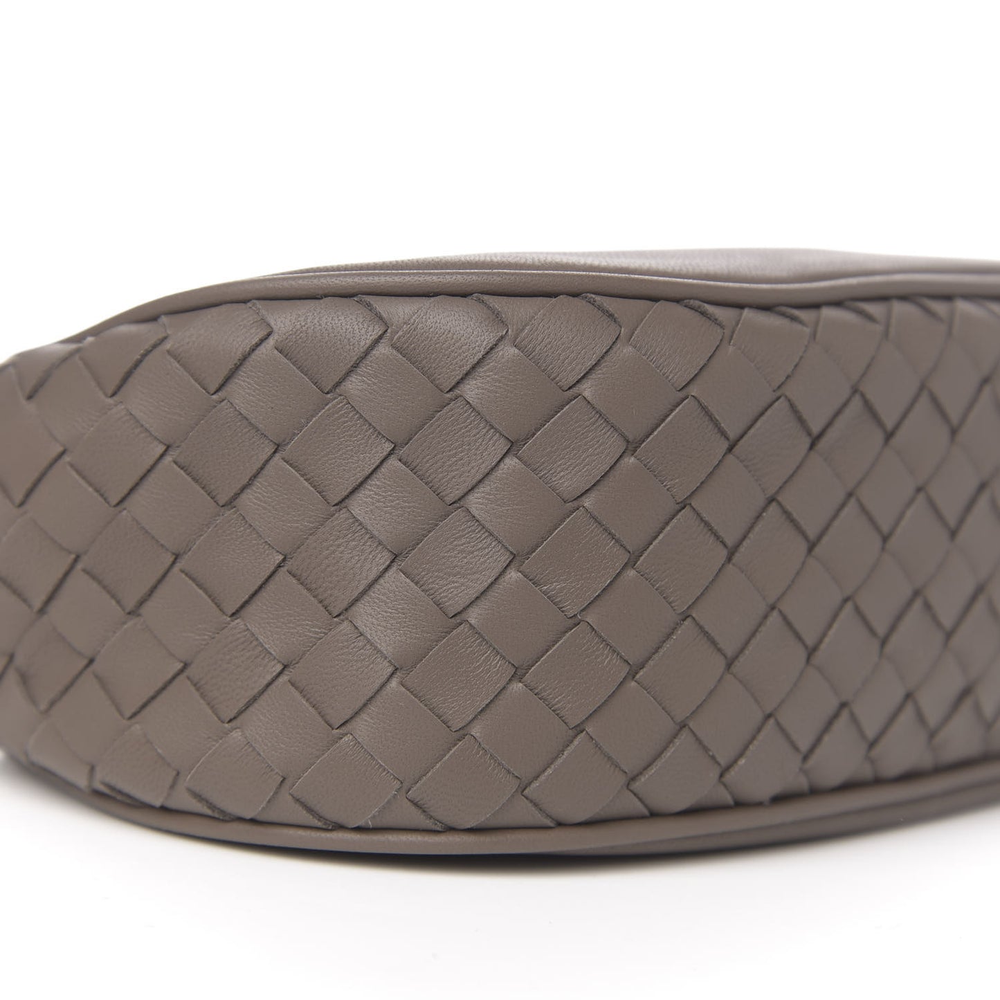 Nappa Intrecciato Small Nodini Flap Crossbody Steel