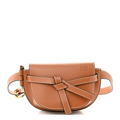 Loewe Calfskin Mini Gate Belt Bag Tan 1 of 11