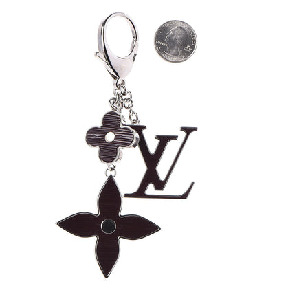 Louis Vuitton Fleur d Epi Bag Charm Moka 2 of 5