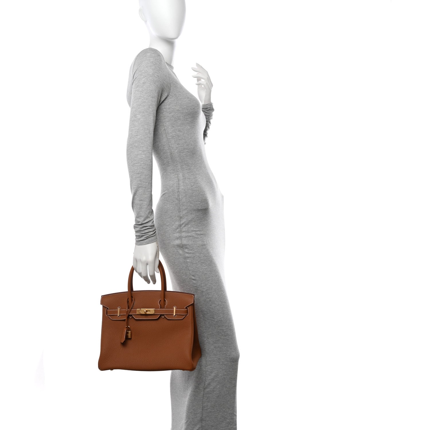 Hermes Togo Birkin 30 Gold 2 of 11