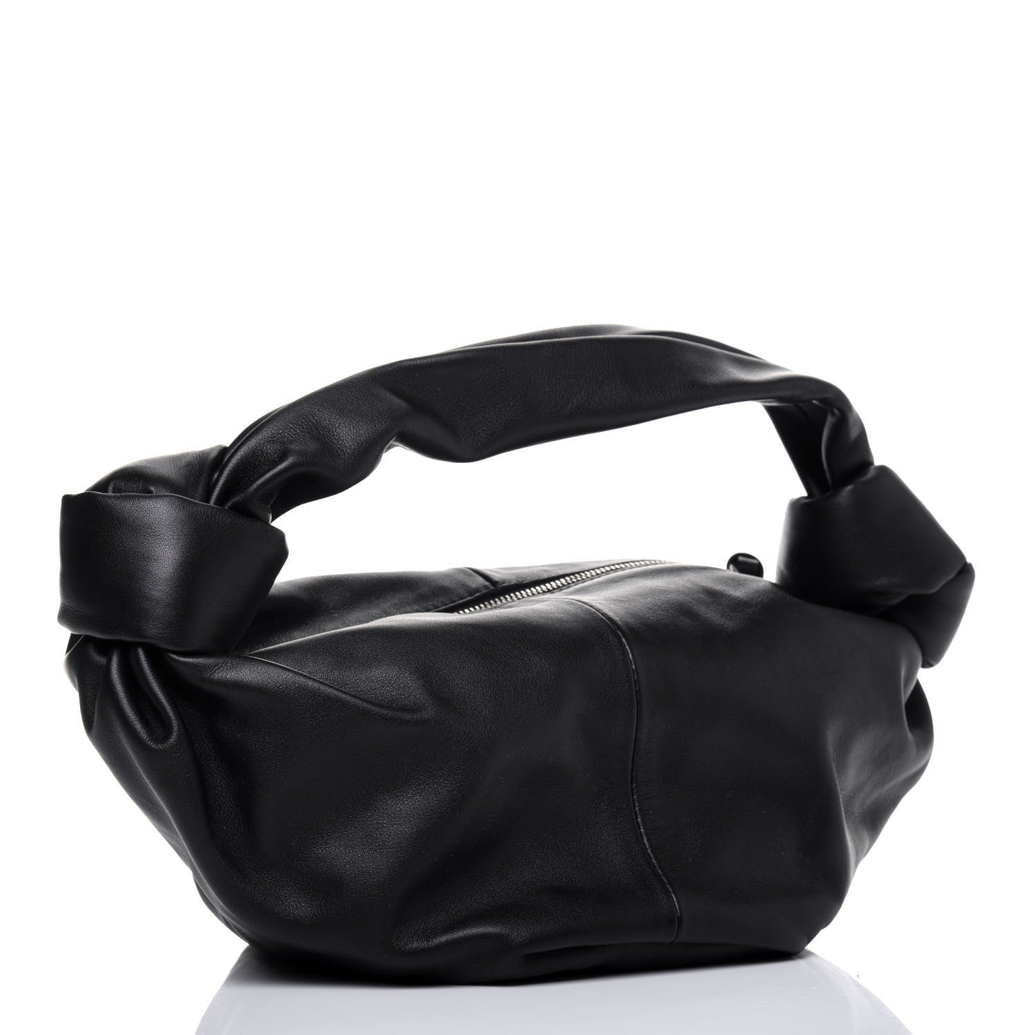 Bottega Veneta Calfskin Mini Double Knot Bag Black 3 of 11
