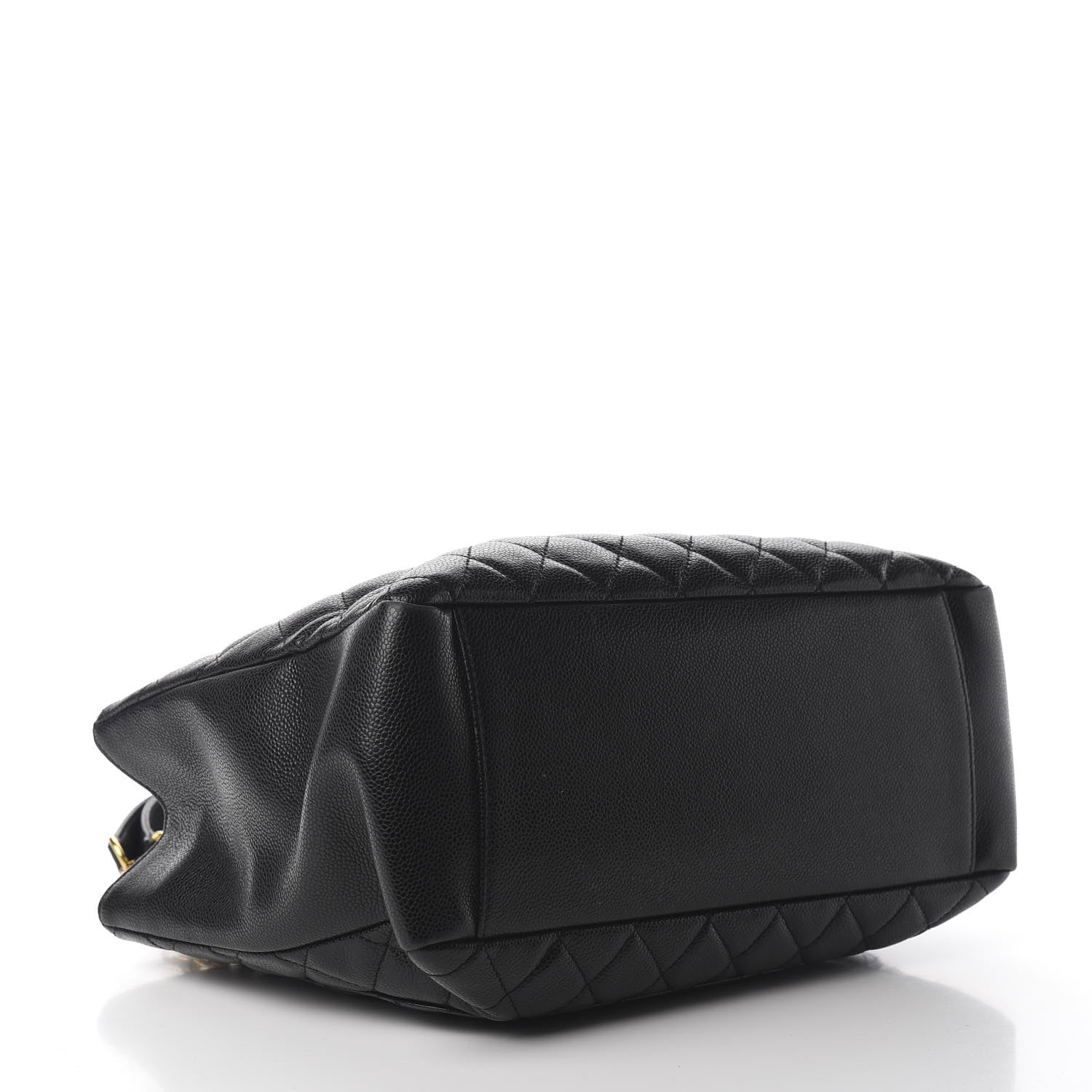 Chanel Caviar Quilted Grand Shopping Tote GST Black 3 of 11