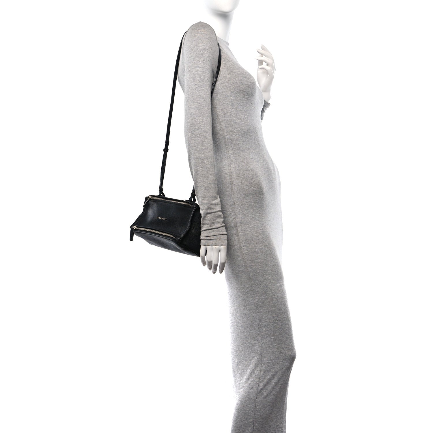 Givenchy Sugar Goatskin Mini Pandora Black 2 of 10