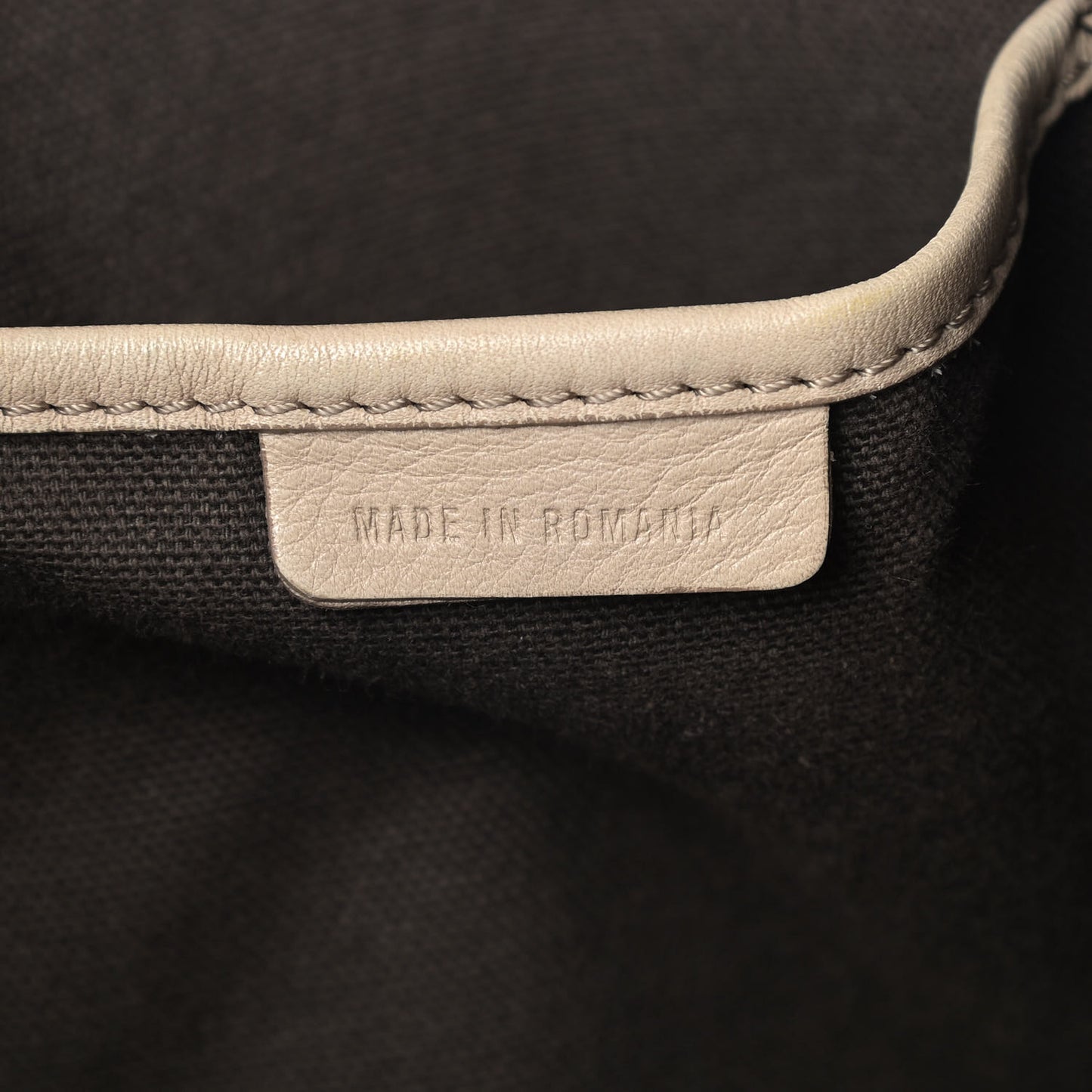 Smoked Check Hobo Black