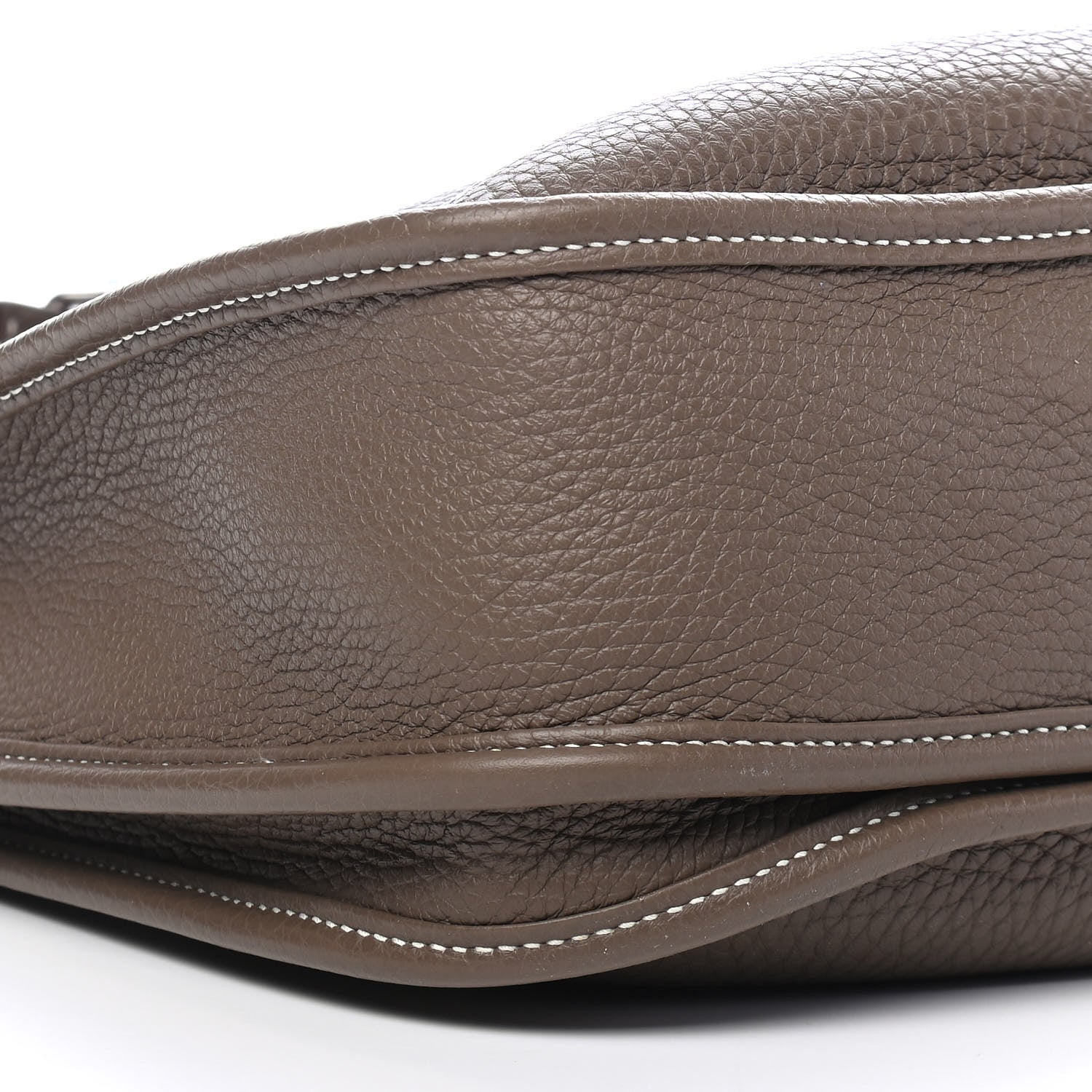 Hermes Taurillon Clemence Evelyne III PM Etoupe 8 of 9