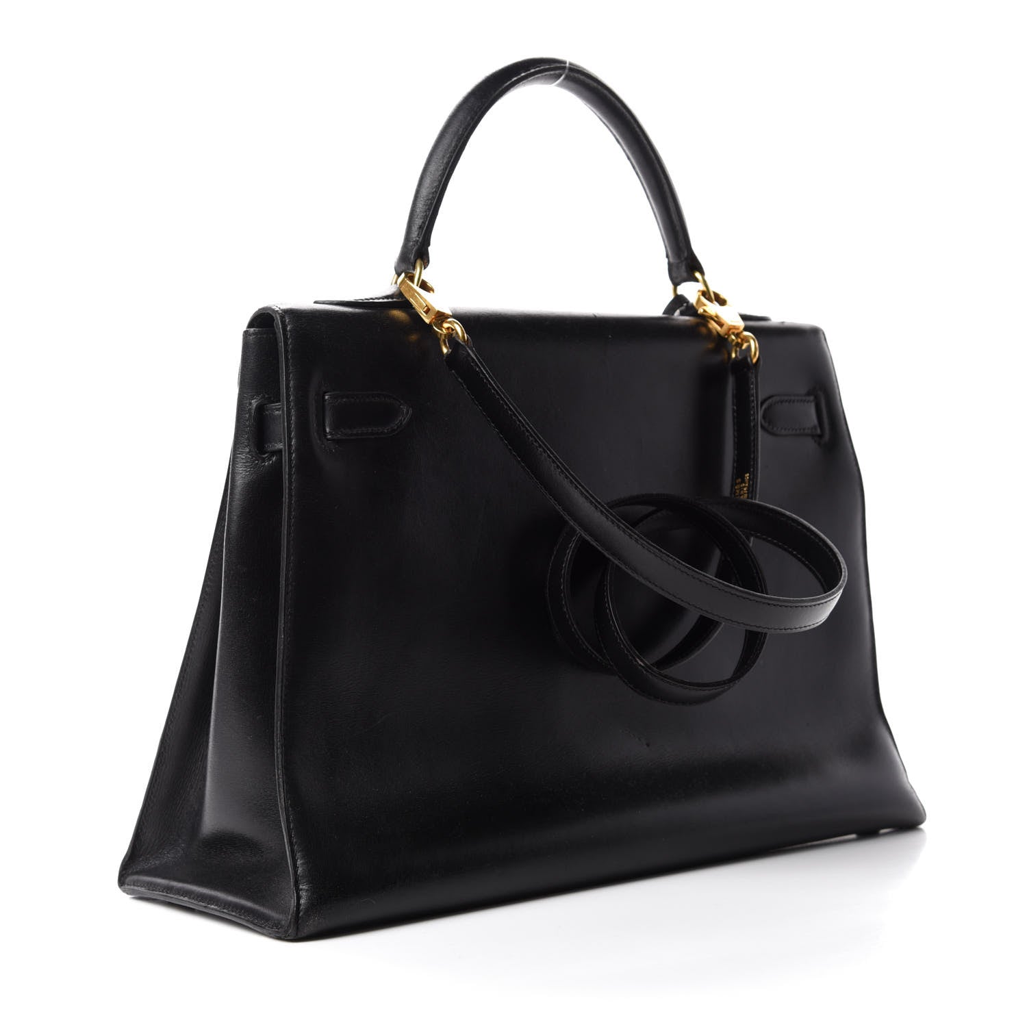 Hermes Box Kelly Sellier 32 Black 3 of 16