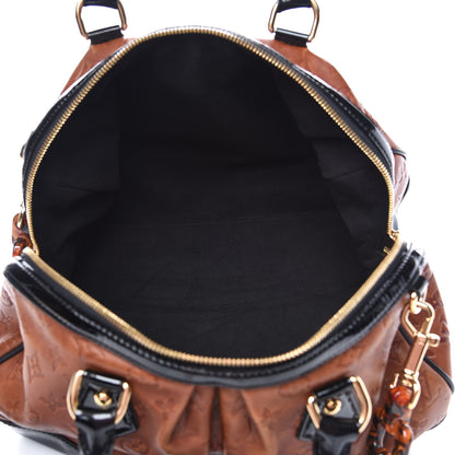 Louis Vuitton Cuir Embossed Monogram Stephen Bag Fauve 5 of 13