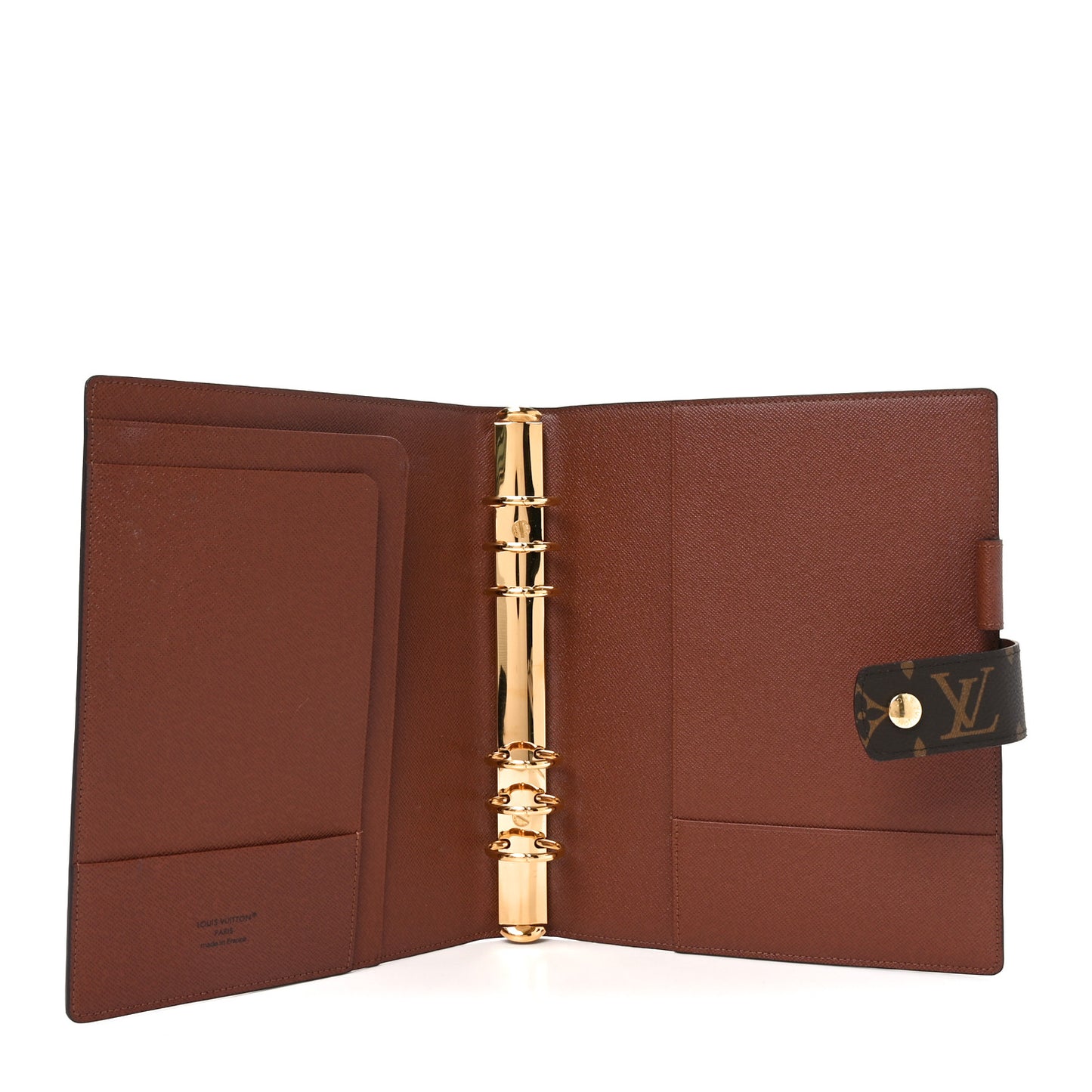 Monogram Large Ring Agenda Cover