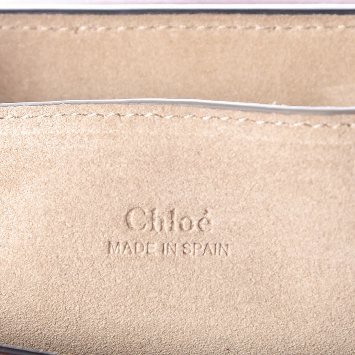 Chloe Suede Calfskin Small Faye Shoulder Bag Tobacco 6 of 8