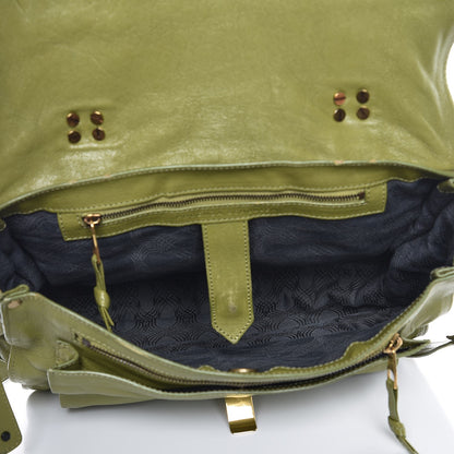 Proenza Schouler Lambskin Medium PS1 Satchel Olive 5 of 14