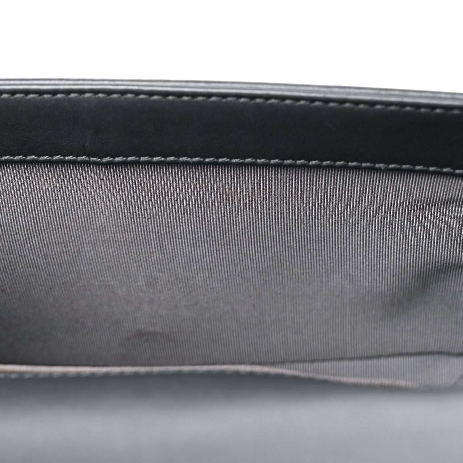 Chanel Lambskin Quilted Small Boy Flap Dark Grey 12 of 14