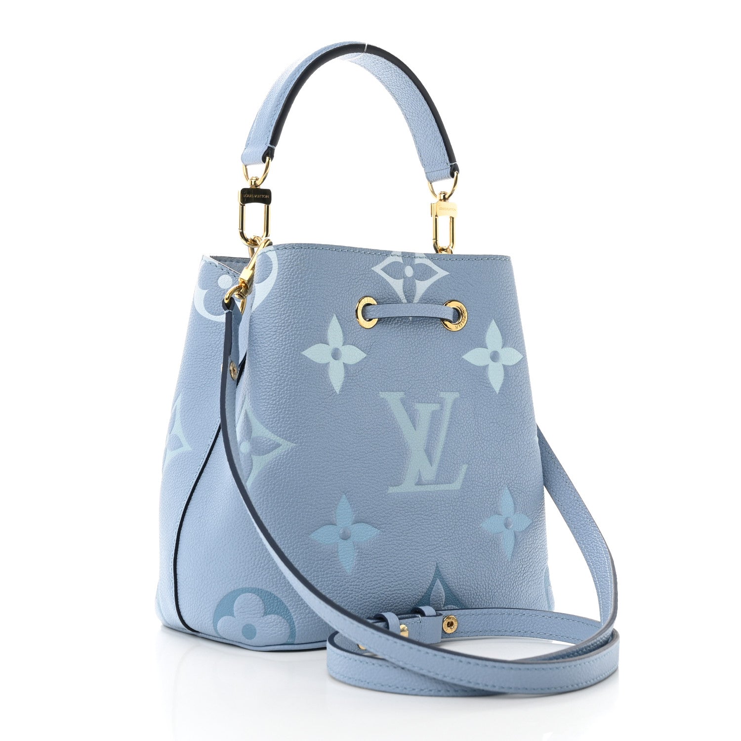 Louis Vuitton Empreinte Monogram Giant By The Pool Neonoe BB Summer Blue 3 of 9
