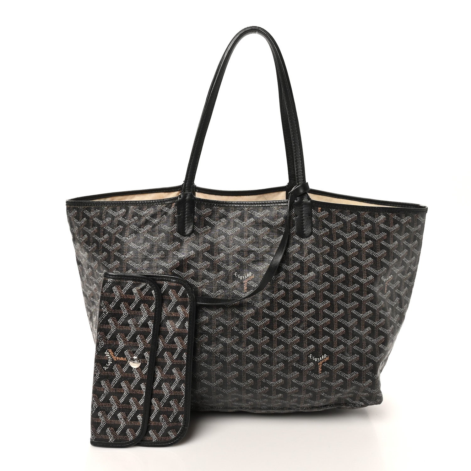 Goyard Goyardine Saint Louis PM Black 3 of 11