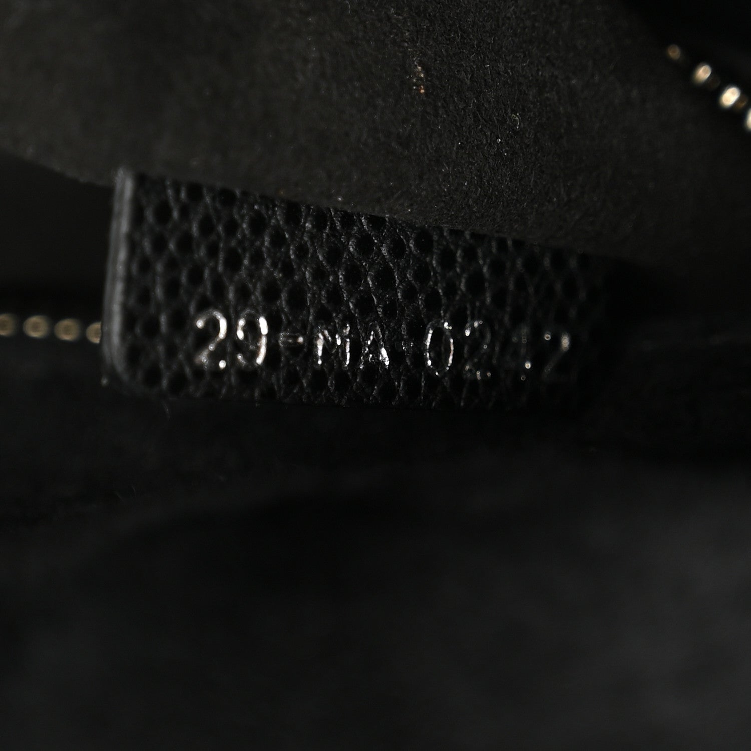 Christian Dior Grained Calfskin Cannage Medium Lady Dior Black 6 of 9
