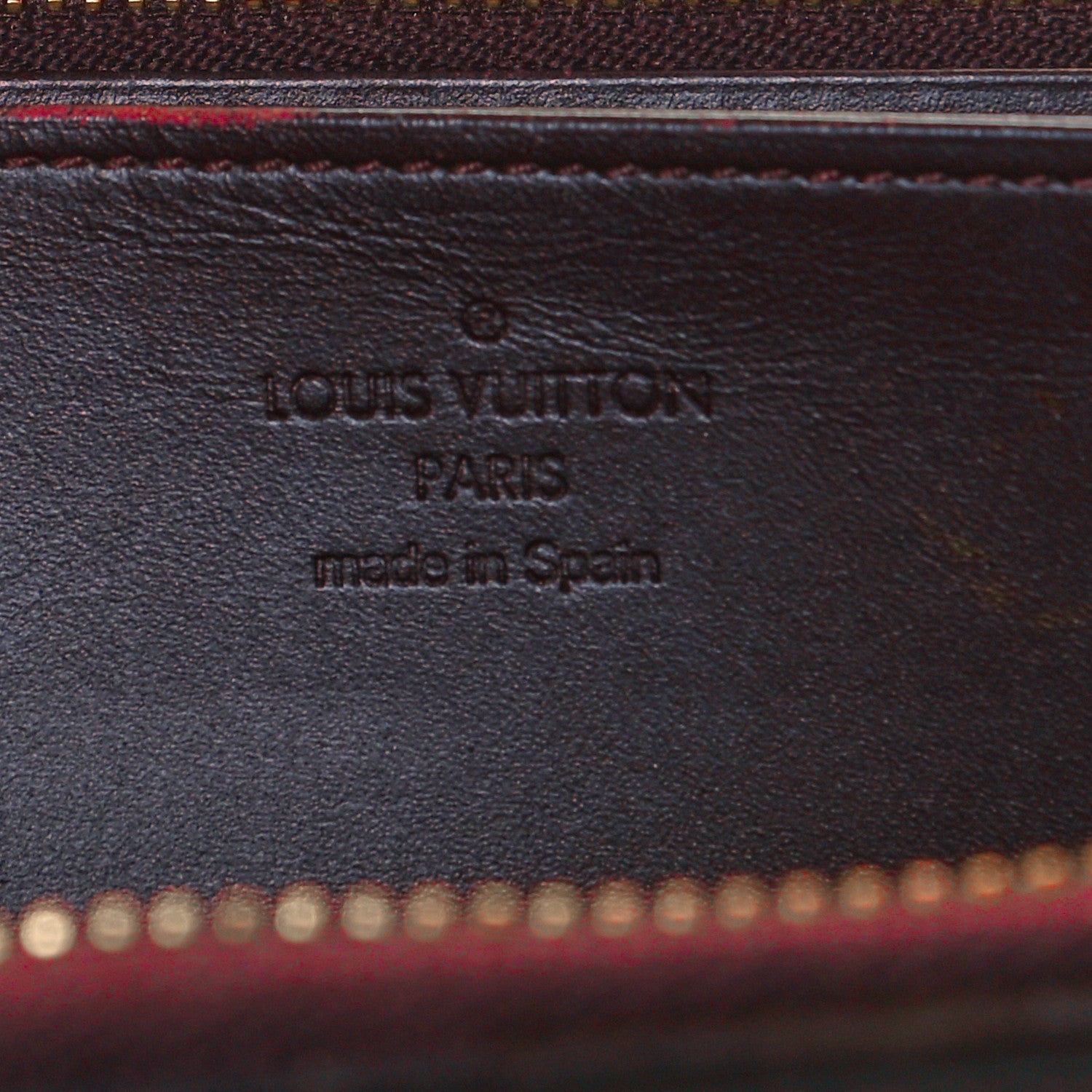 Louis Vuitton Vernis Zippy Wallet Amarante 5 of 11