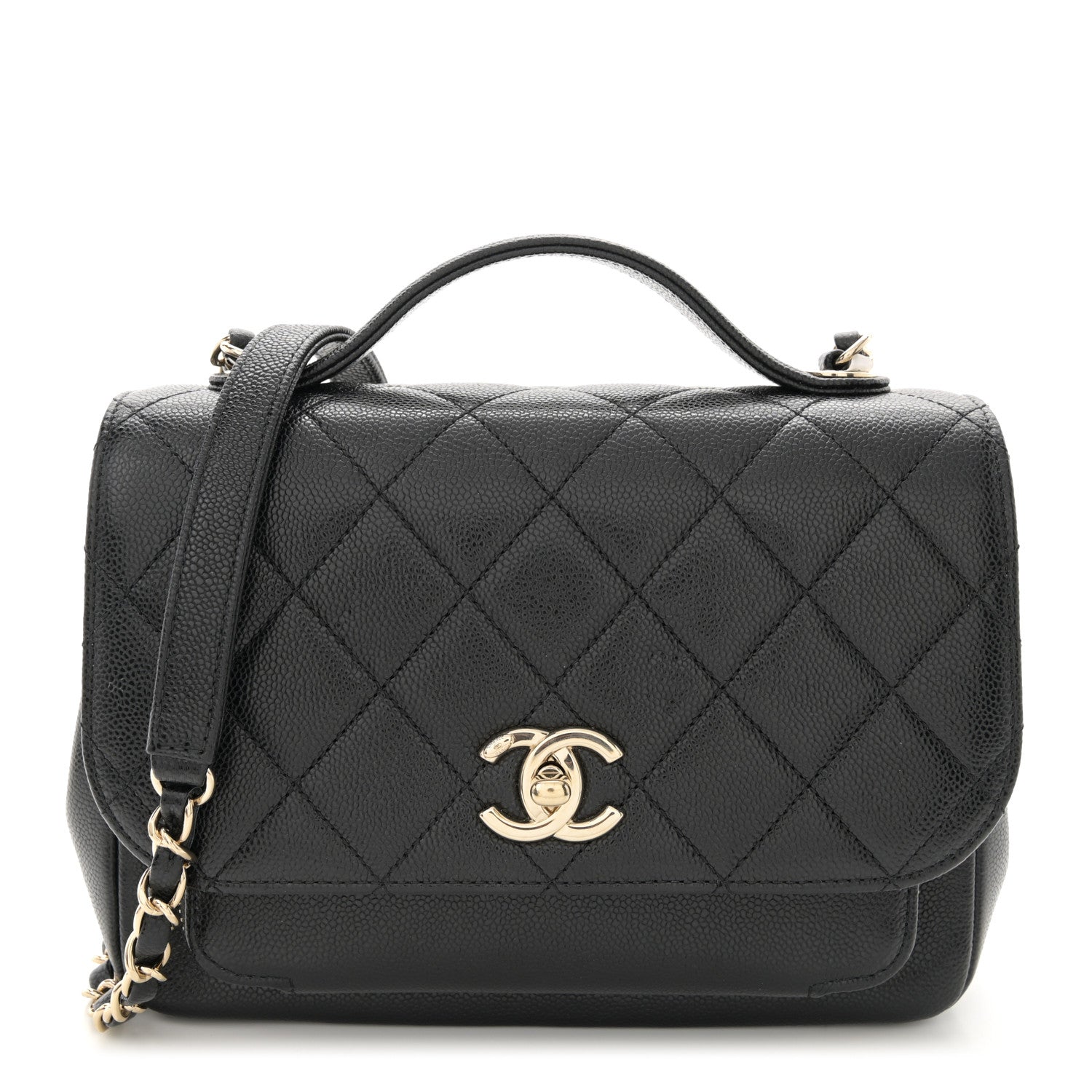 Chanel Caviar Quilted Medium Business Affinity Flap Black 1 of 12
