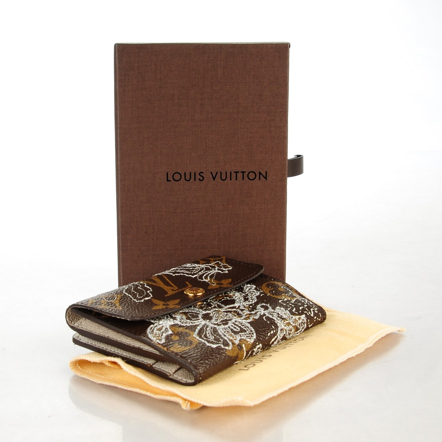 Monogram Dentelle Ludlow Wallet Silver