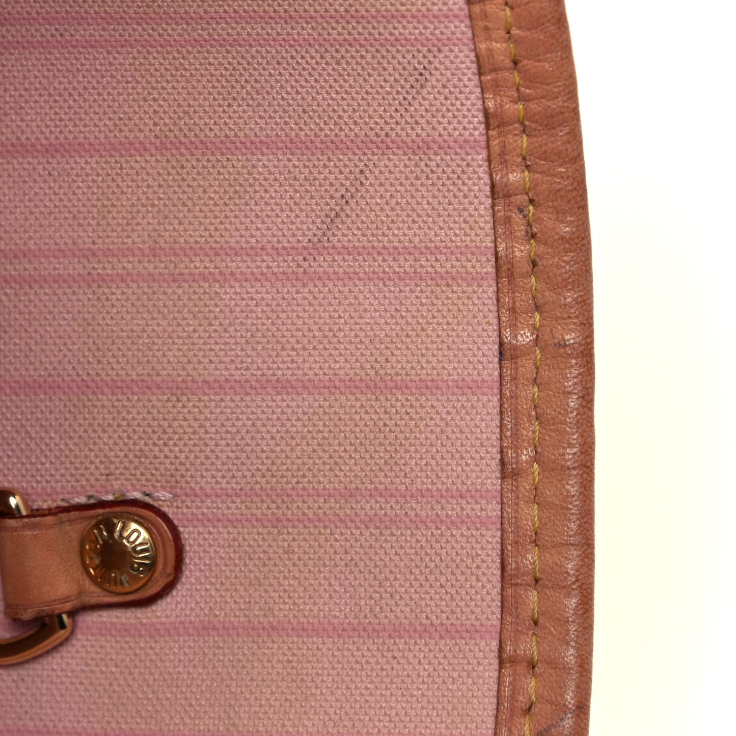 Damier Azur Neo Neverfull MM Rose Ballerine