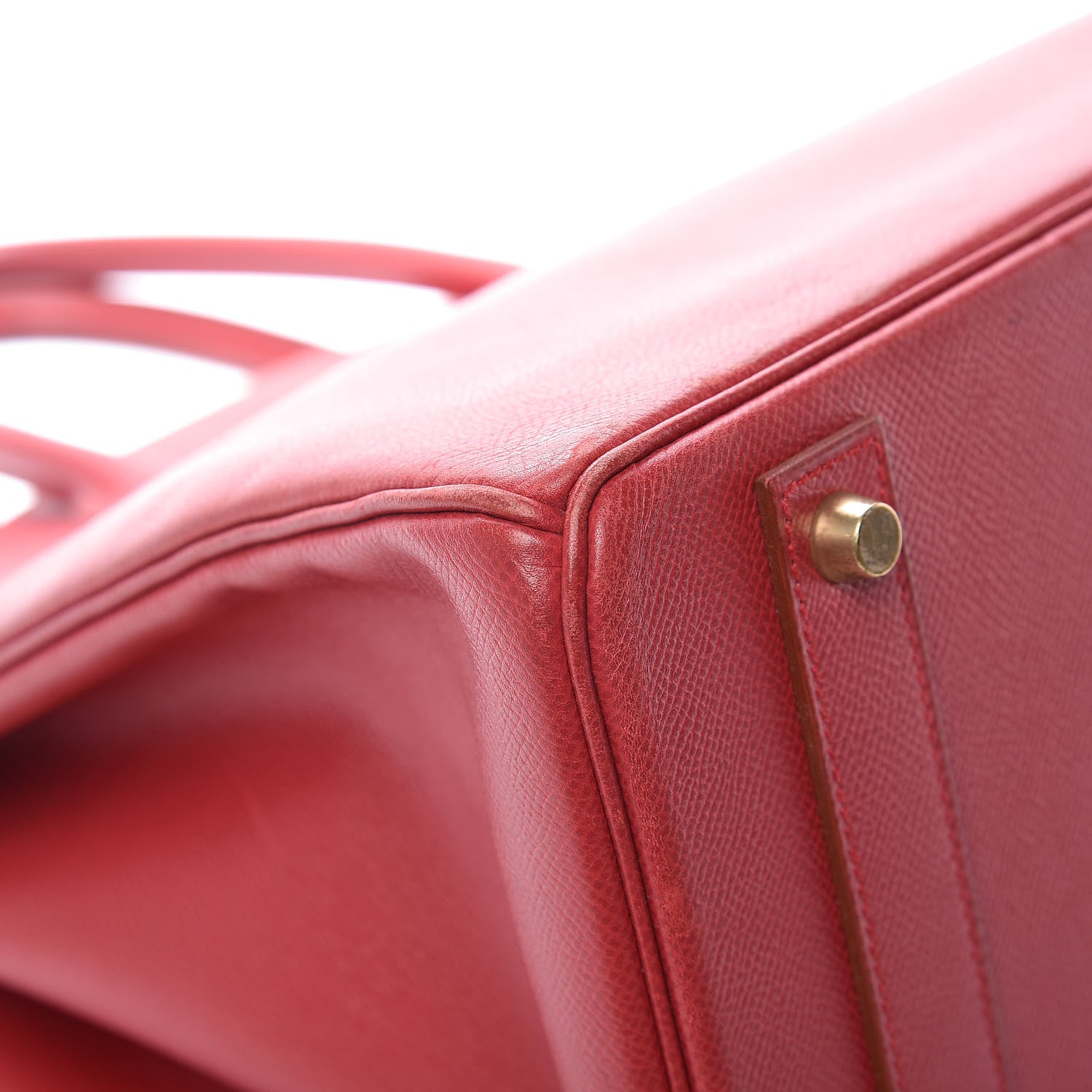 Hermes Courchevel Birkin 40 Rouge 33 of 46