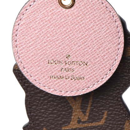 Louis Vuitton Calfskin Monogram World Tour Bag Charm Key Holder 5 of 7