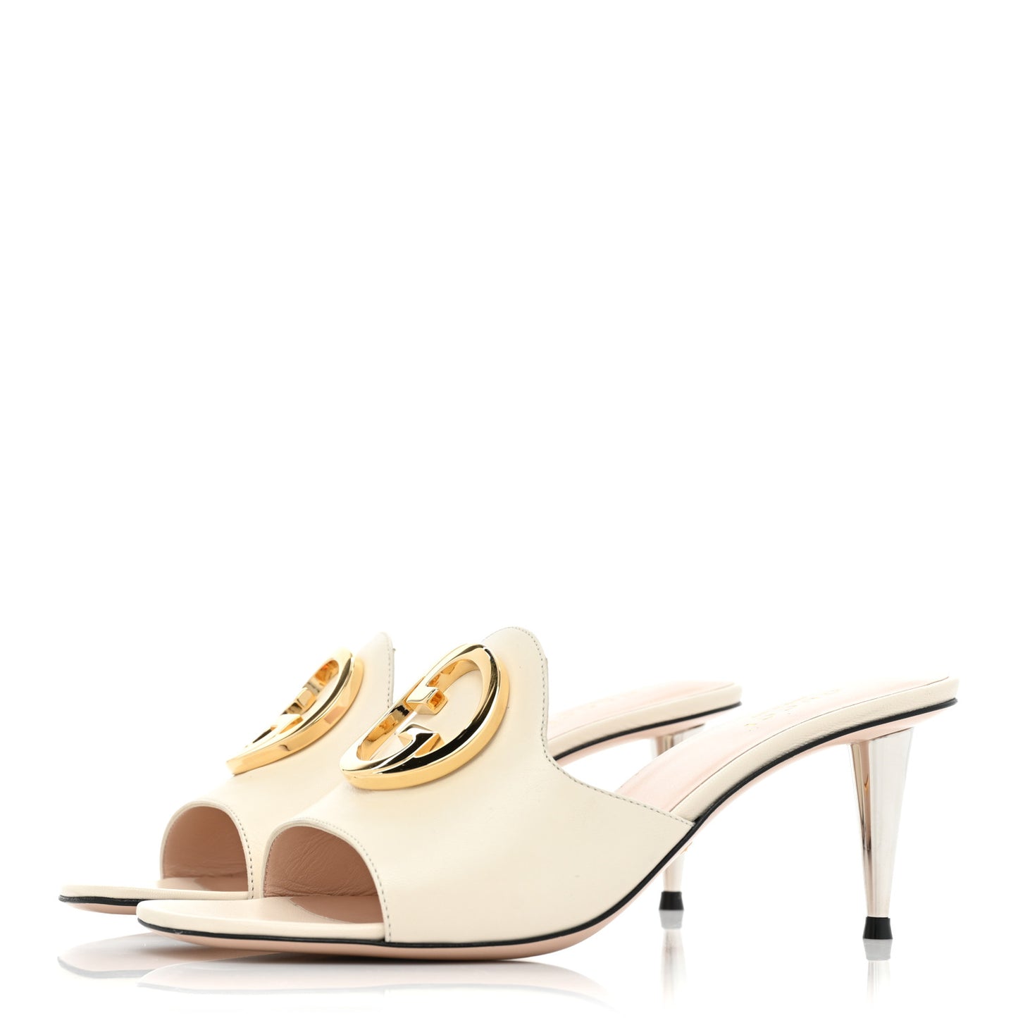 Malaga Kid Blondie 65mm Slide Sandals 36 Mystic White