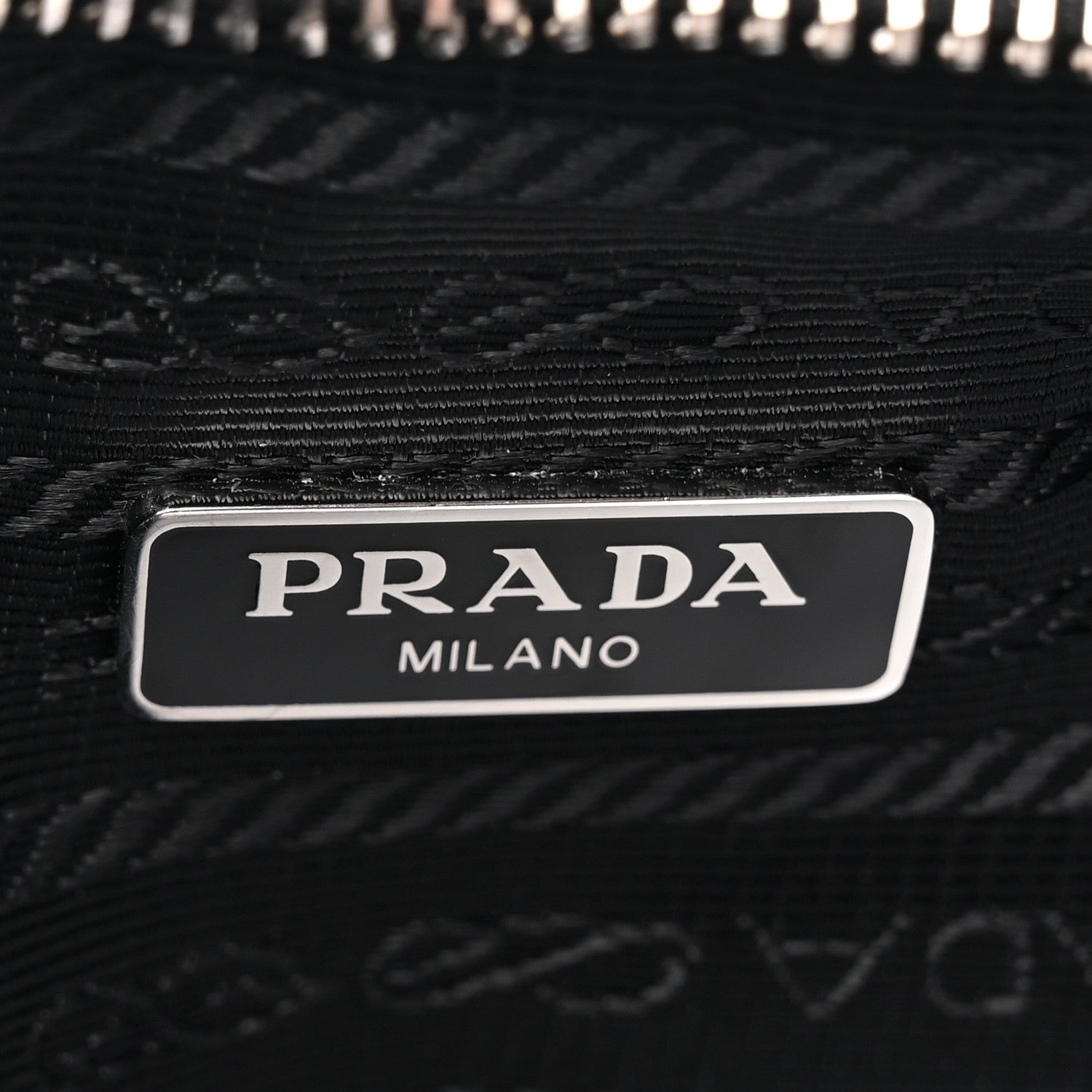 Prada Nylon Re-Edition 2005 Shoulder Bag Black 6 of 9