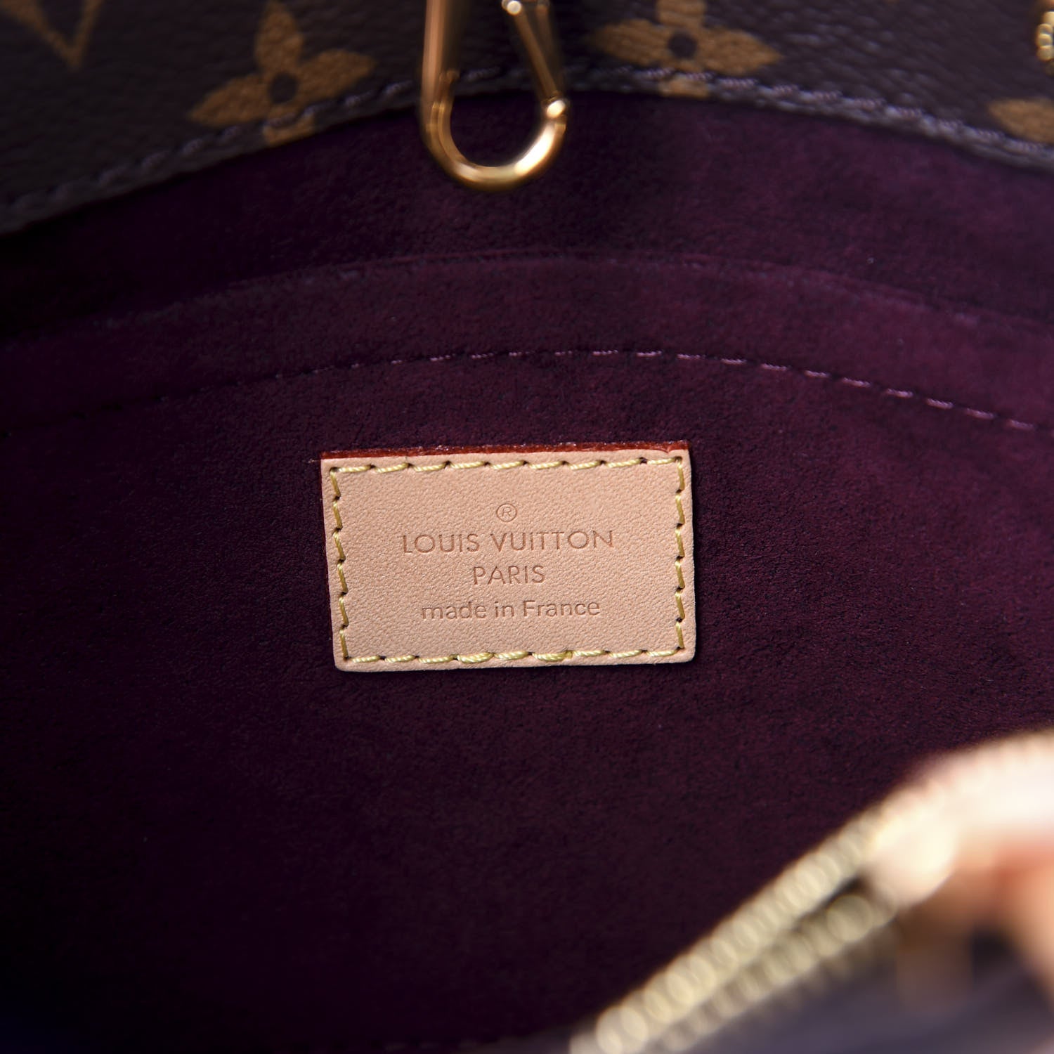Louis Vuitton Monogram Montaigne BB 7 of 8