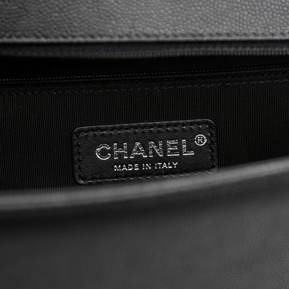 Chanel Caviar Quilted Large Boy Flap Black 6 of 11