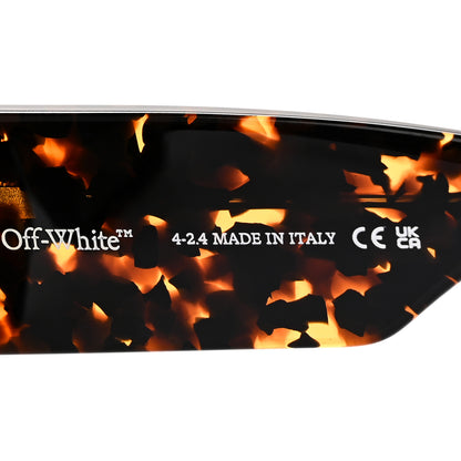 Off-White Acetate Dover Square Sunglasses OERI148 Havana Green 5 of 7