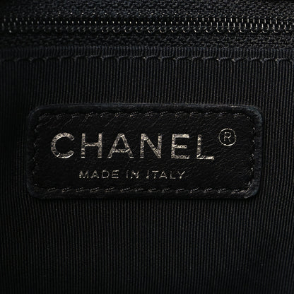 Chanel Calfskin Cerf Executive Shopper Tote Black 8 of 14