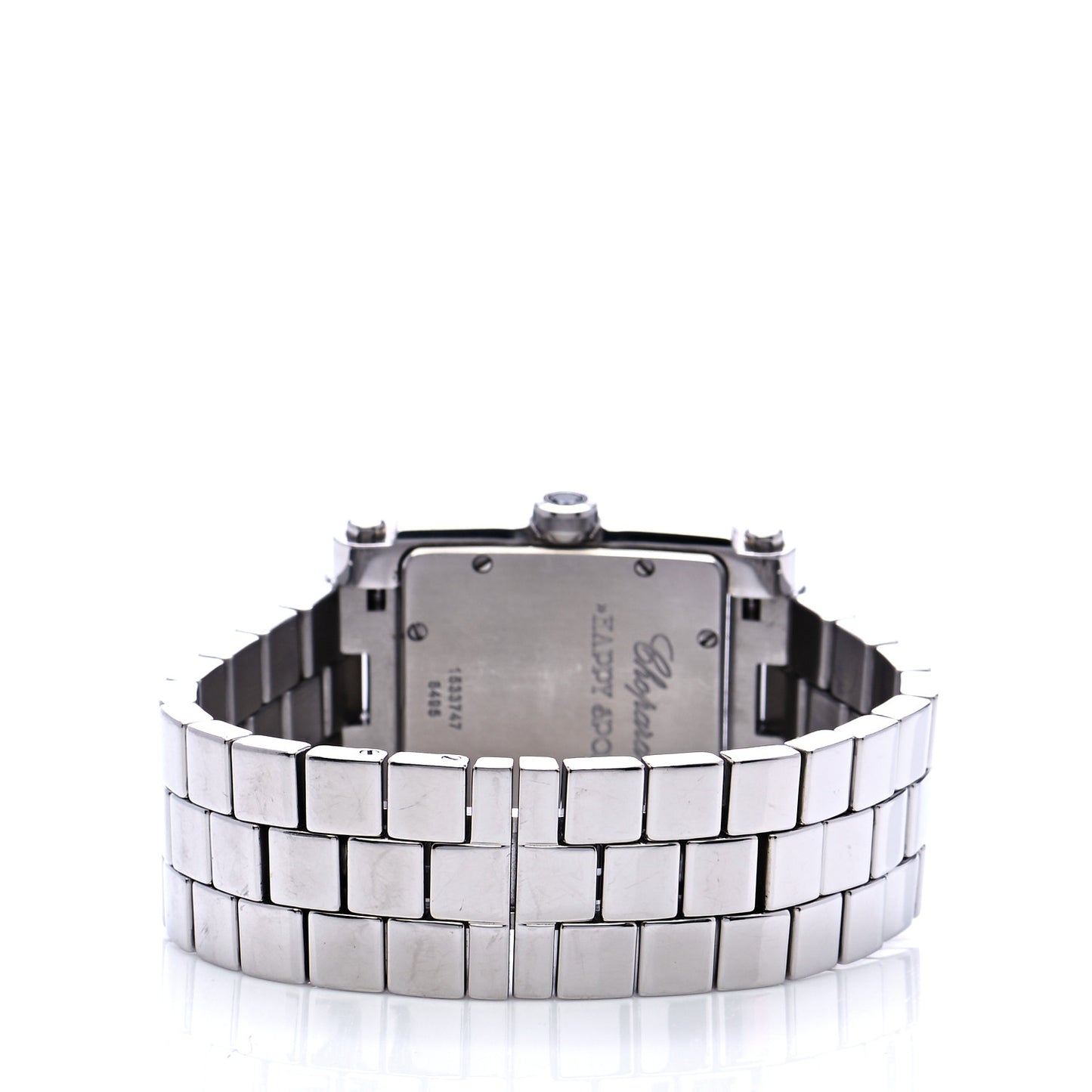 Stainless Steel 7 Diamond 29mm Happy Sport Quartz Watch