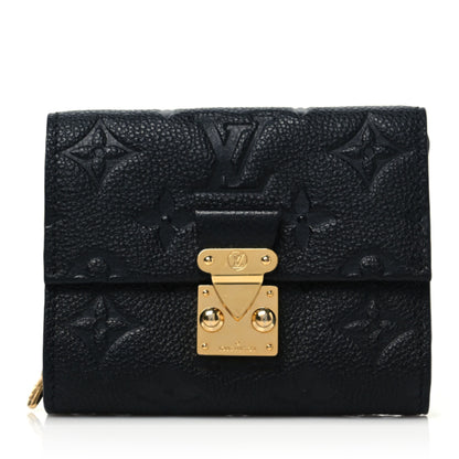 Louis Vuitton Empreinte Metis Compact Wallet Black 1 of 8