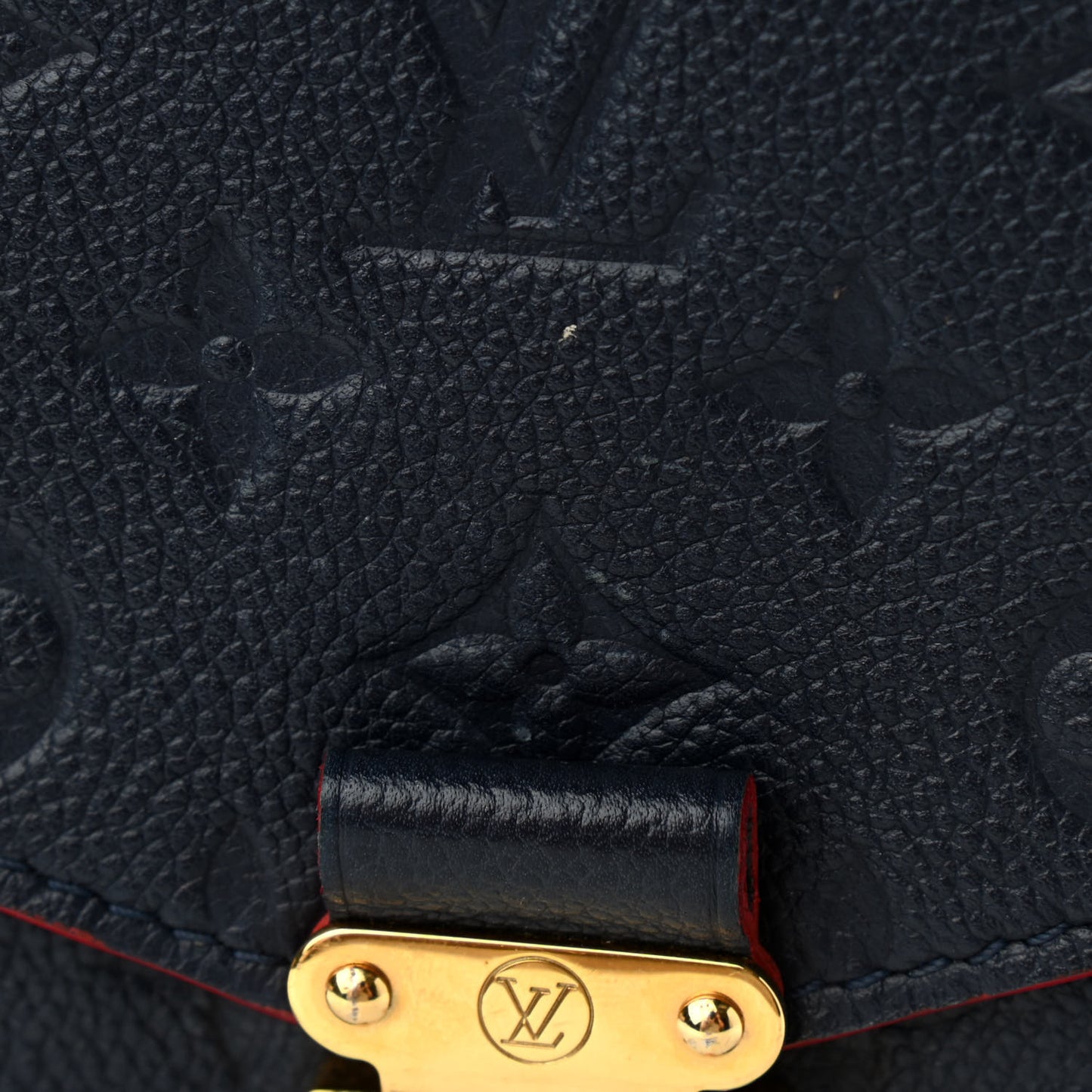 Empreinte Pochette Metis Marine Rouge