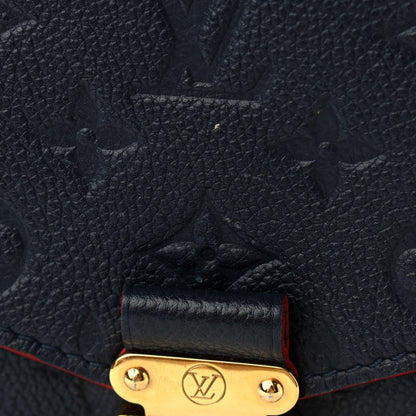 Louis Vuitton Empreinte Pochette Metis Marine Rouge 6 of 9