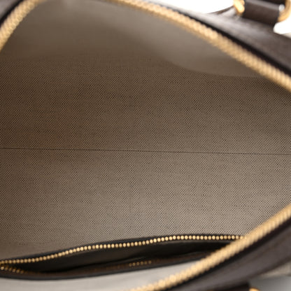 Gucci GG Supreme Monogram Web Small Ophidia Top Handle Bag  Beige Ebony 5 of 15