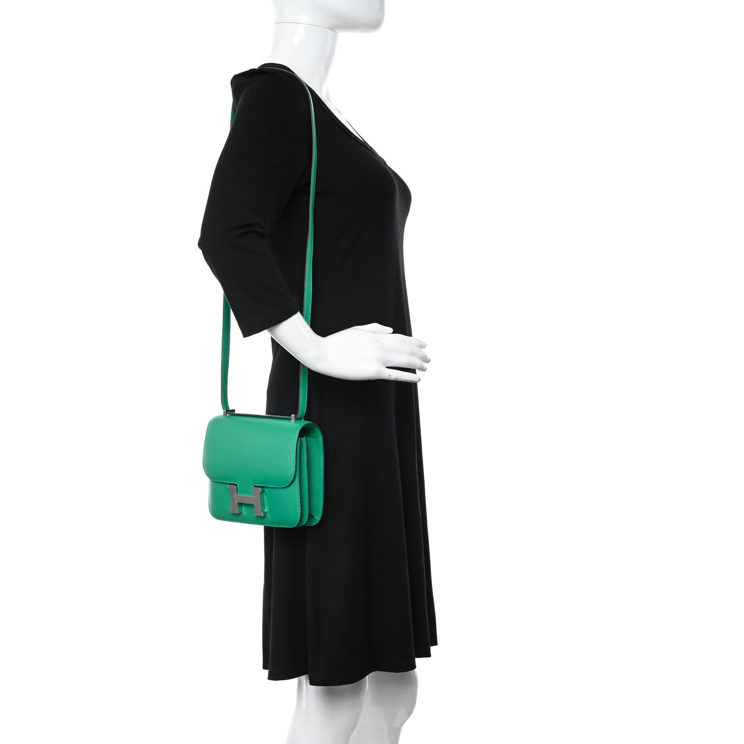 Hermes Chevre Mysore Constance 18 Menthe 2 of 10