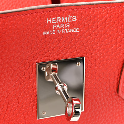 Hermes Togo Birkin 35 Geranium 6 of 11