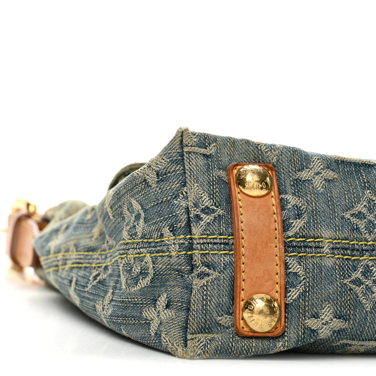 Monogram Denim Baggy PM Blue