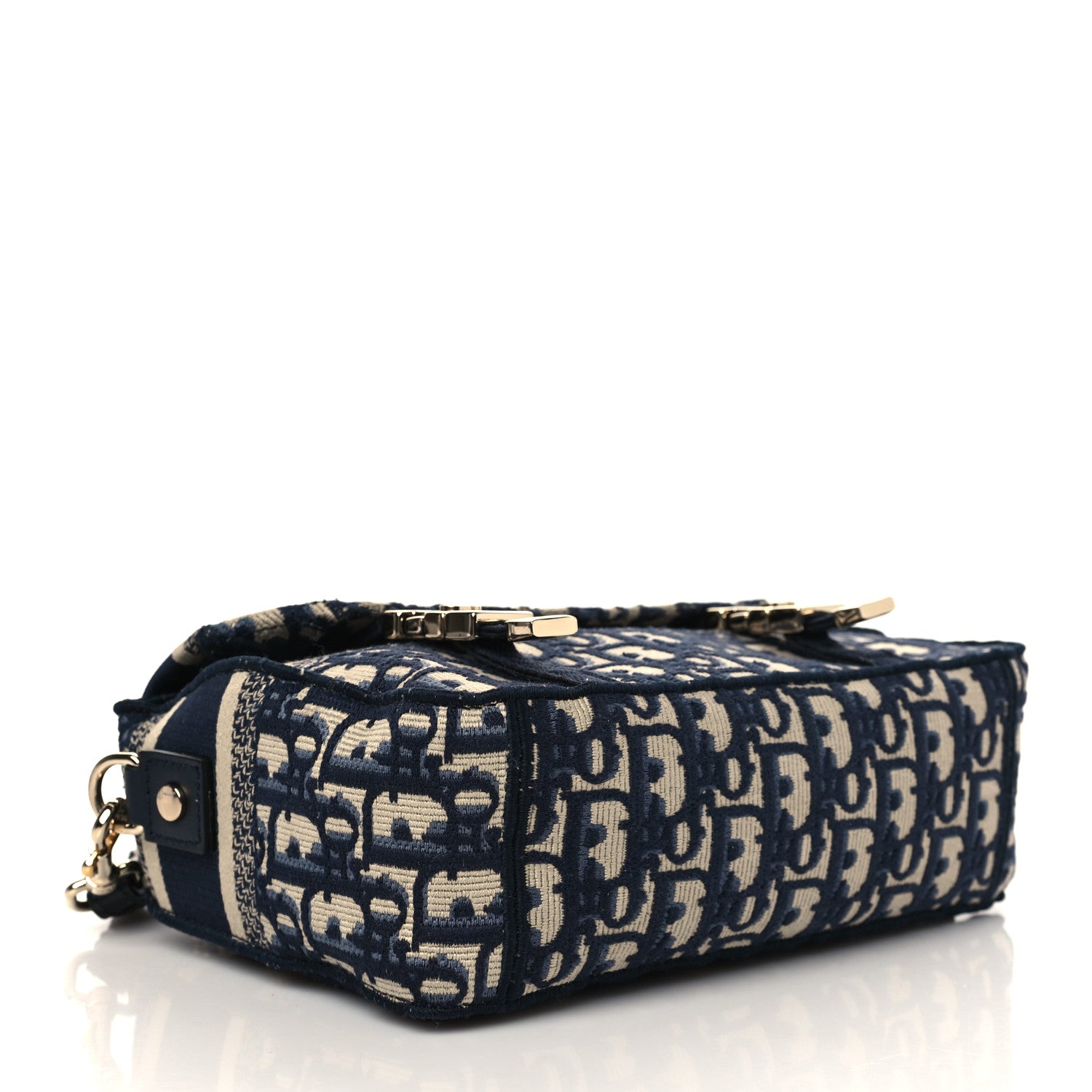 Christian Dior Oblique Small Diorcamp Messenger Blue 3 of 5