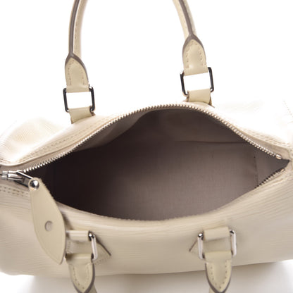 Louis Vuitton Epi Speedy 30 Ivory 5 of 17