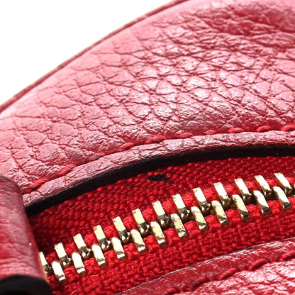 Gucci Pebbled Calfskin Small Soho Disco Bag Tabasco Red 12 of 13
